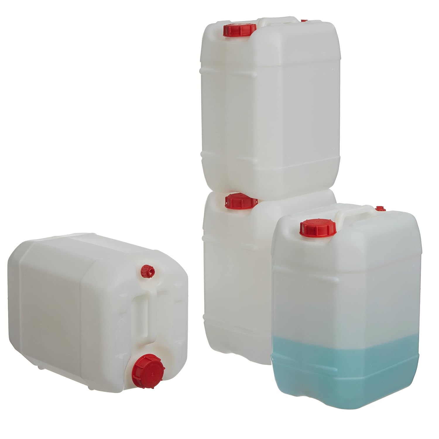 Food Storage Containers - 5갤런 적층형 플라스틱 카보이 용기, 누수