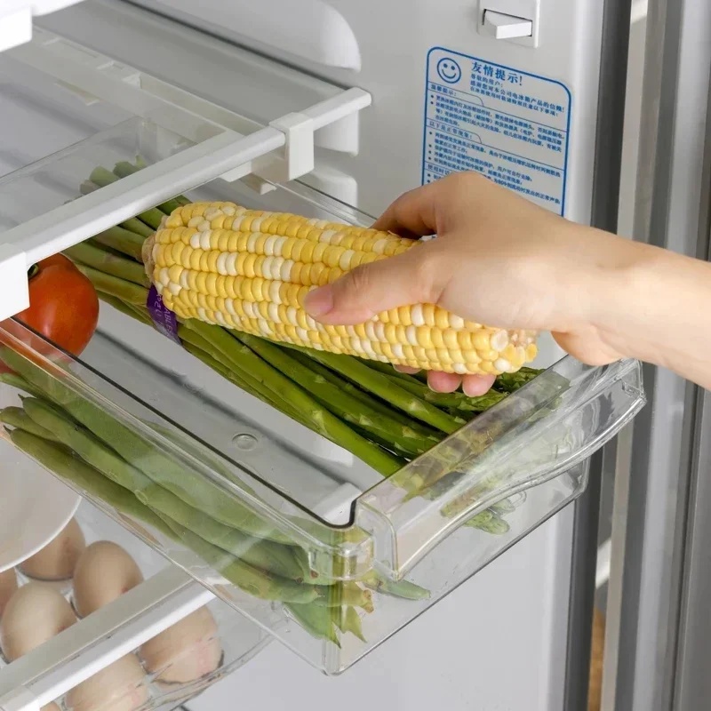 걸이형 냉장고 서랍 정리함, 주방 과일 및 채소 보관용 - Food Storage With Dividers 리뷰 및 가격