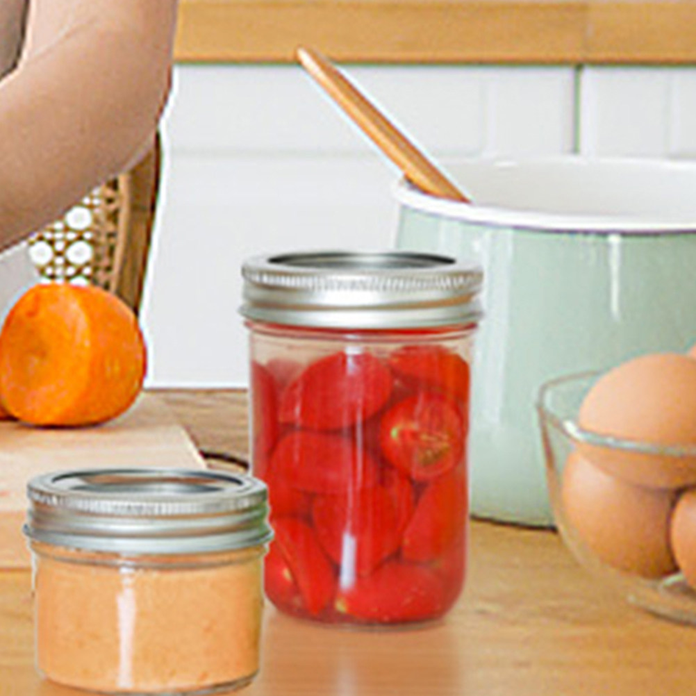 3개 세트 미니 메이슨 병, 알루미늄 뚜껑, 밀폐형 식 - Food Storage Containers 리뷰 및 가격