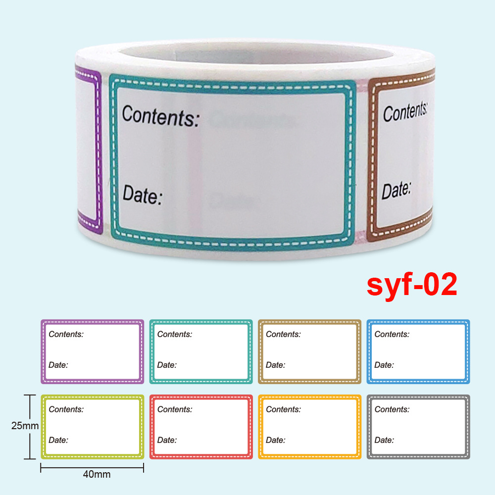 안전한 날짜 식품 카탈로그 보관 자체 접착 라벨 스티커 - Food Storage Labels 리뷰 및 가격
