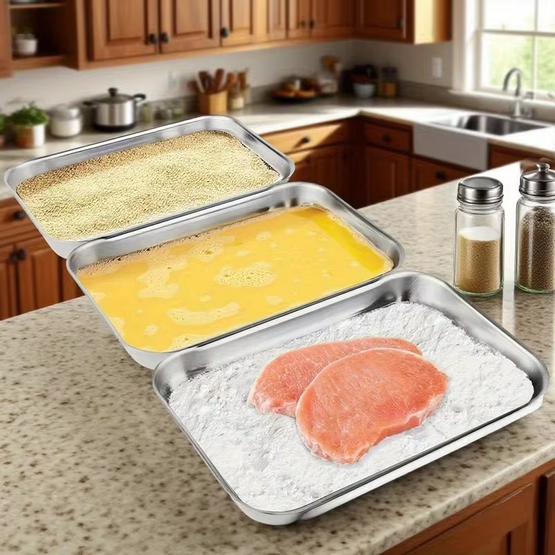 투명 뚜껑이 있는 3개 세트의 스테인리스 스틸 식품 용 - Food Storage Meals 리뷰 및 가격