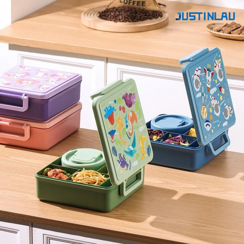 점심 도시락 만화 과일 샐러드 도시락 세트 어린이용 휴 - Food Storage Oven Safe 리뷰 및 가격