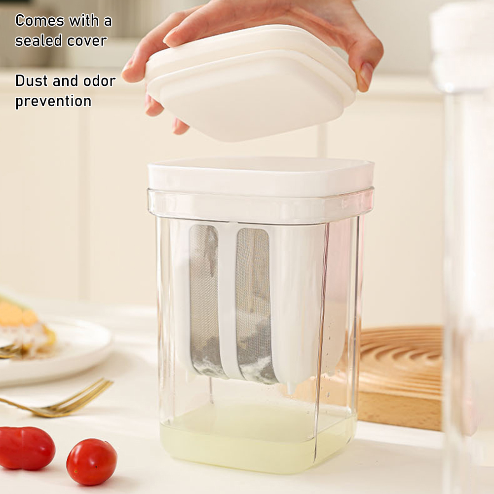2 in 1 그리스 요구르트 메이커 스트레이너, 수제  - Food Storage With Dividers 리뷰 및 가격
